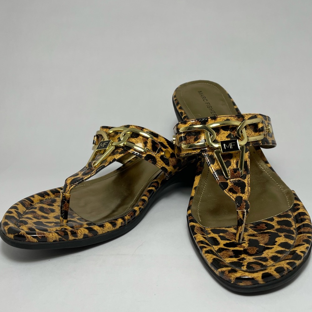 Leopard Print Sandals